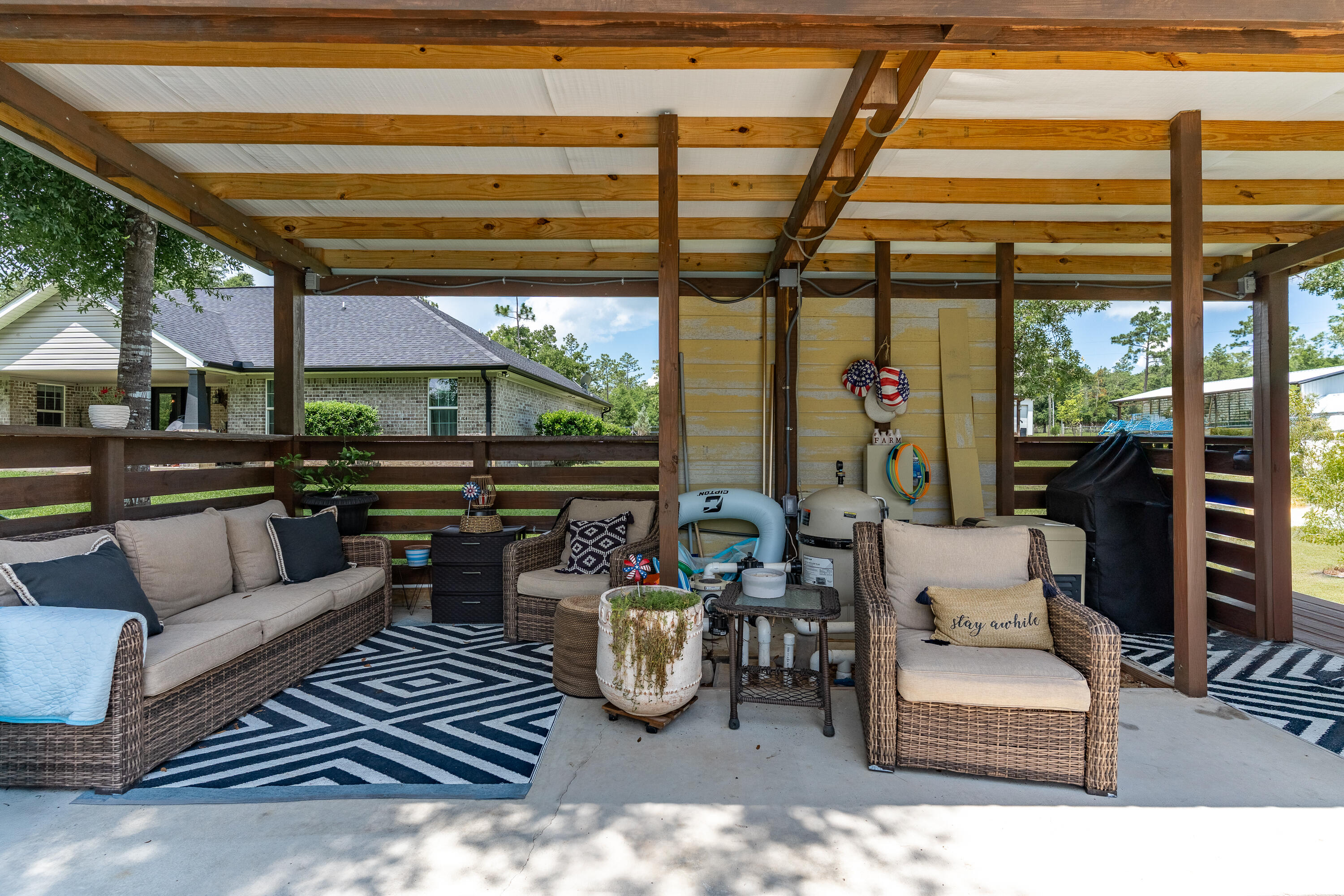 6263 Old River Road Baker, FL 32531 - Photo 6 of 69 a outdoor living space with furniture