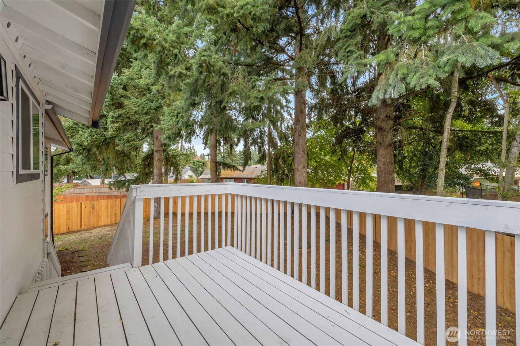 3611 Southwest 342nd Court Federal Way, WA 98023 - Photo 24 of 27 a balcony with wooden floor and fence