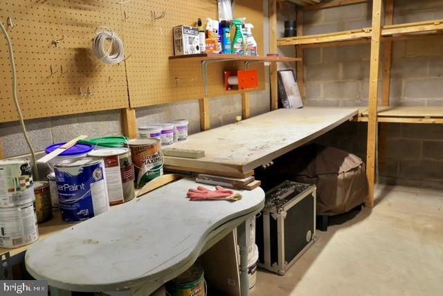 11312 Myrtle Lane Reston, VA 20191 - Photo 22 of 23 Workroom/storage in basement