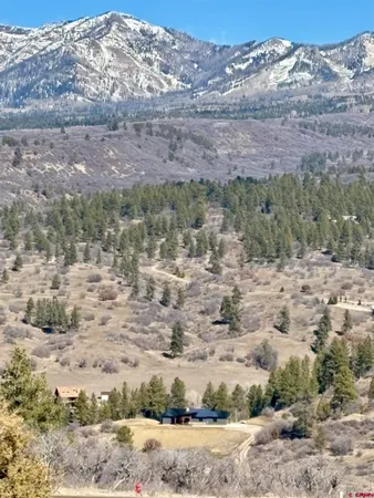 a view of outdoor space with mountain view