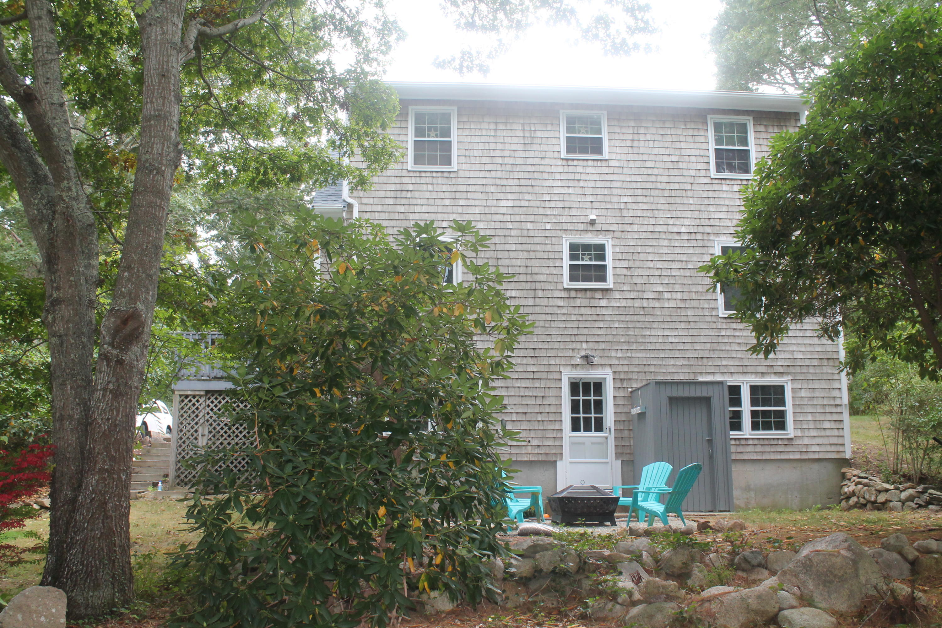 4 Frederick Road Falmouth, MA 02540 - Photo 25 of 27 a view of a house with a yard