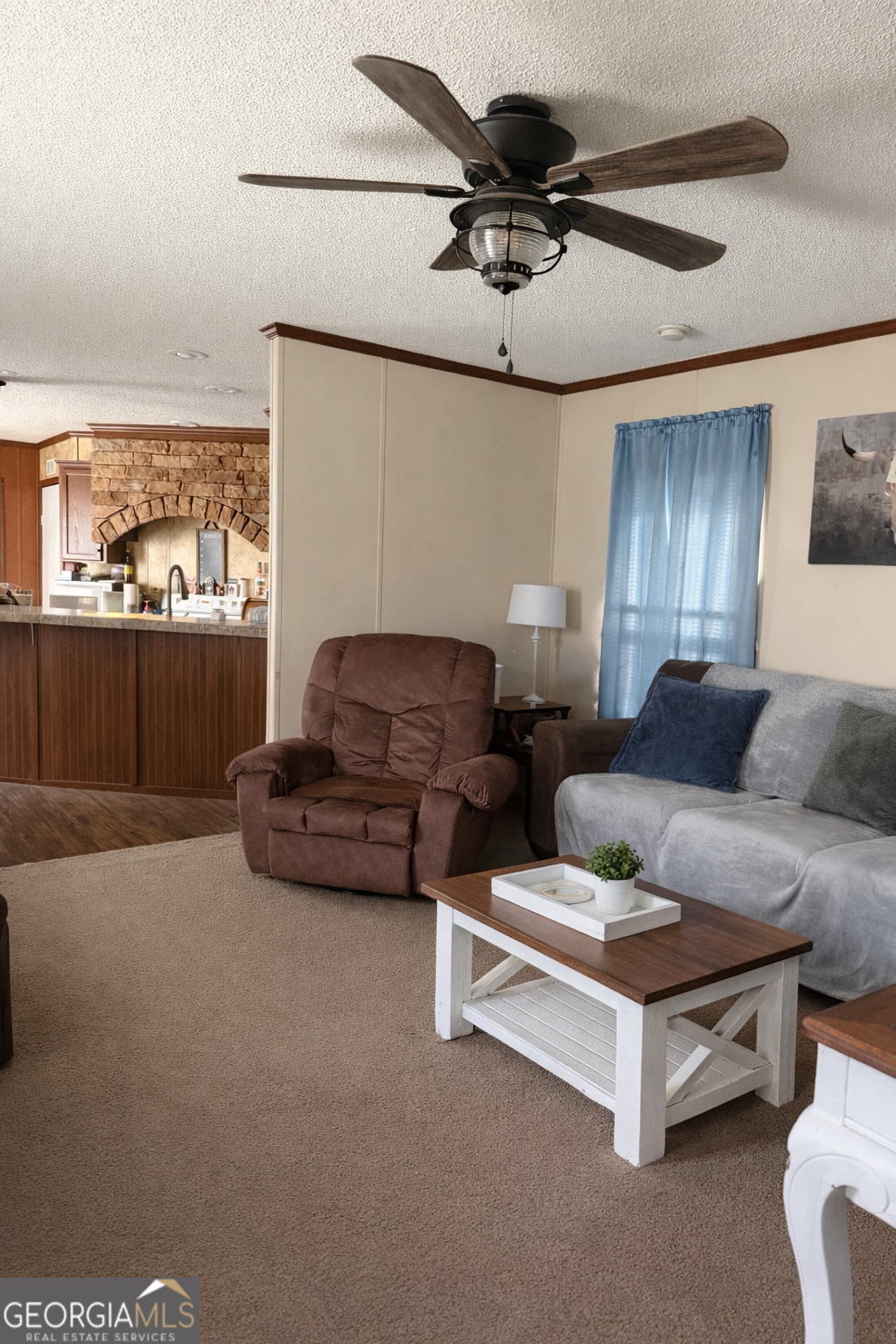 2811 Lyons Center Road Lyons, GA 30436 - Photo 2 of 9 a living room with furniture and a large window