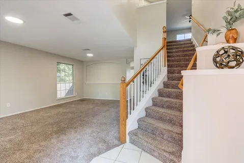 a view of entryway and hall