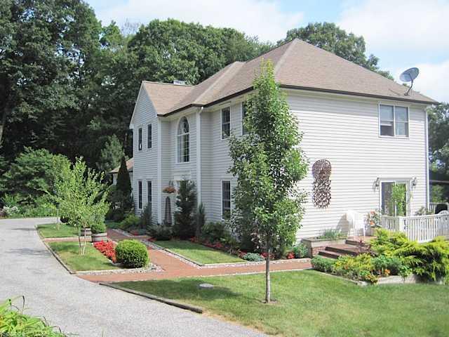 129 Goose Hill Road Chester, CT 06412 - Photo 1 of 1 Exterior Front. Prominently perched on a hill viewing the Lyme Hills and seasonal views of the CT River