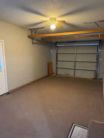 a view of room with garage