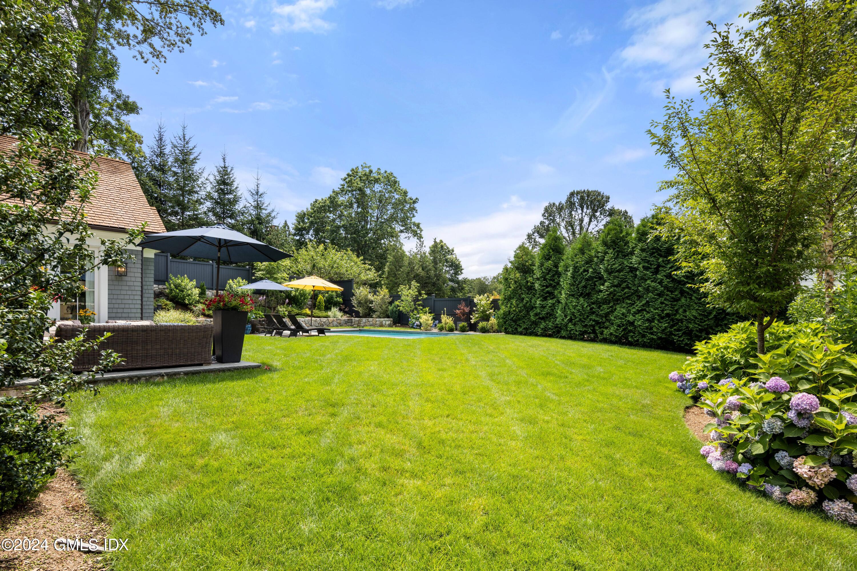 106 Lockwood Road Riverside, CT 06878 - Photo 35 of 38 a view of a house with a big yard