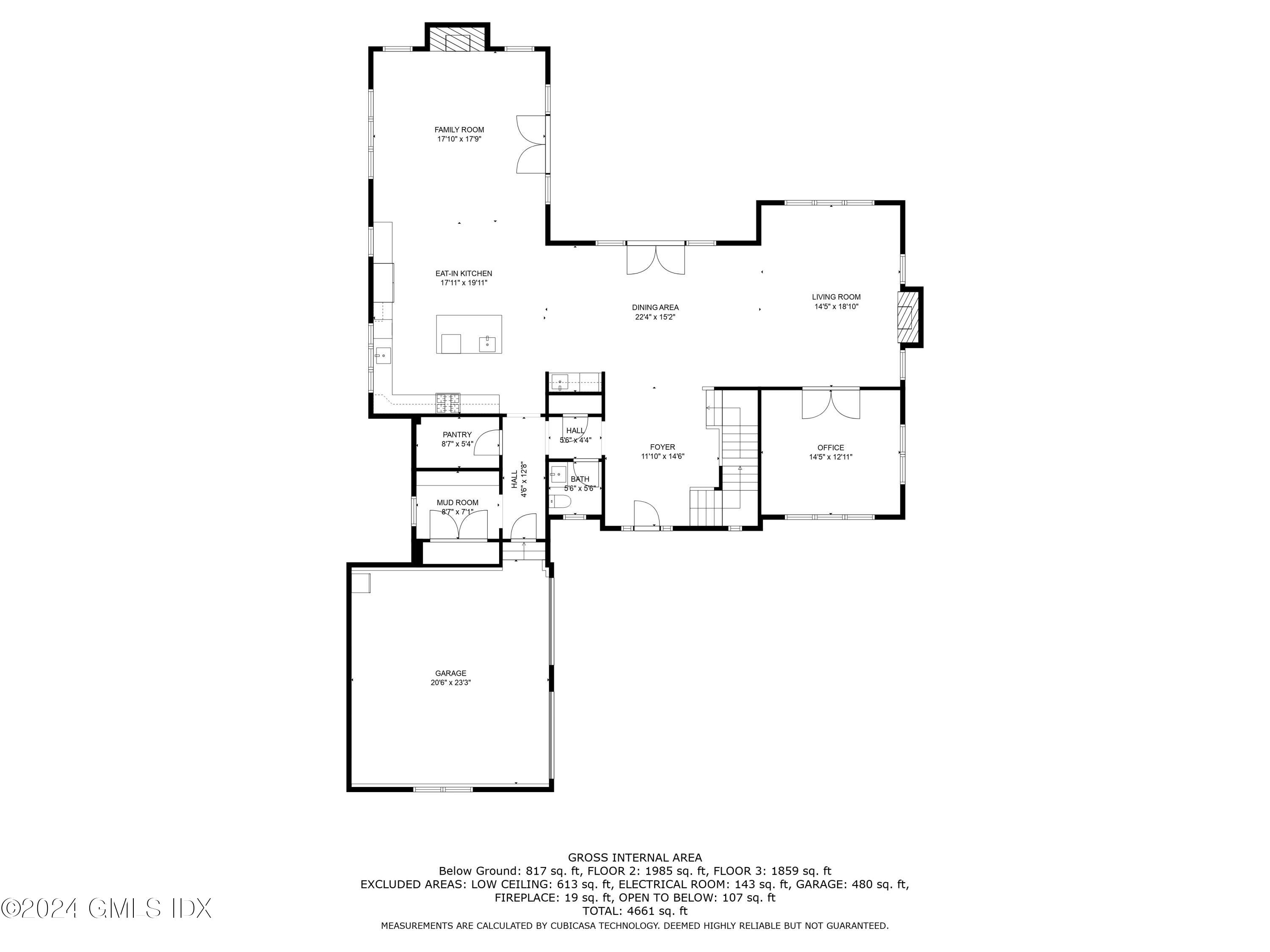 106 Lockwood Road Riverside, CT 06878 - Photo 36 of 38 a picture of floor plan