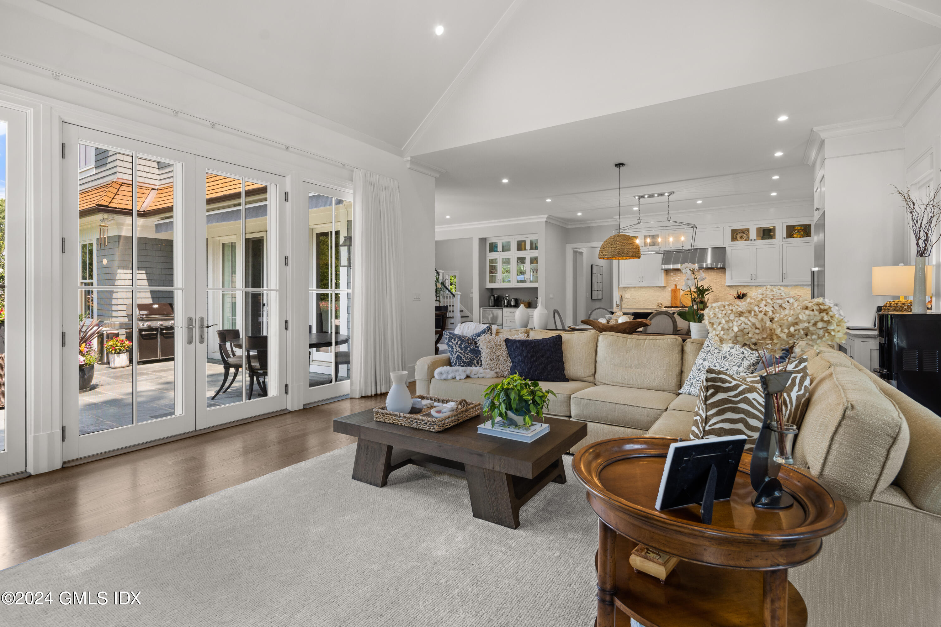 106 Lockwood Road Riverside, CT 06878 - Photo 10 of 38 a living room with furniture and a large window