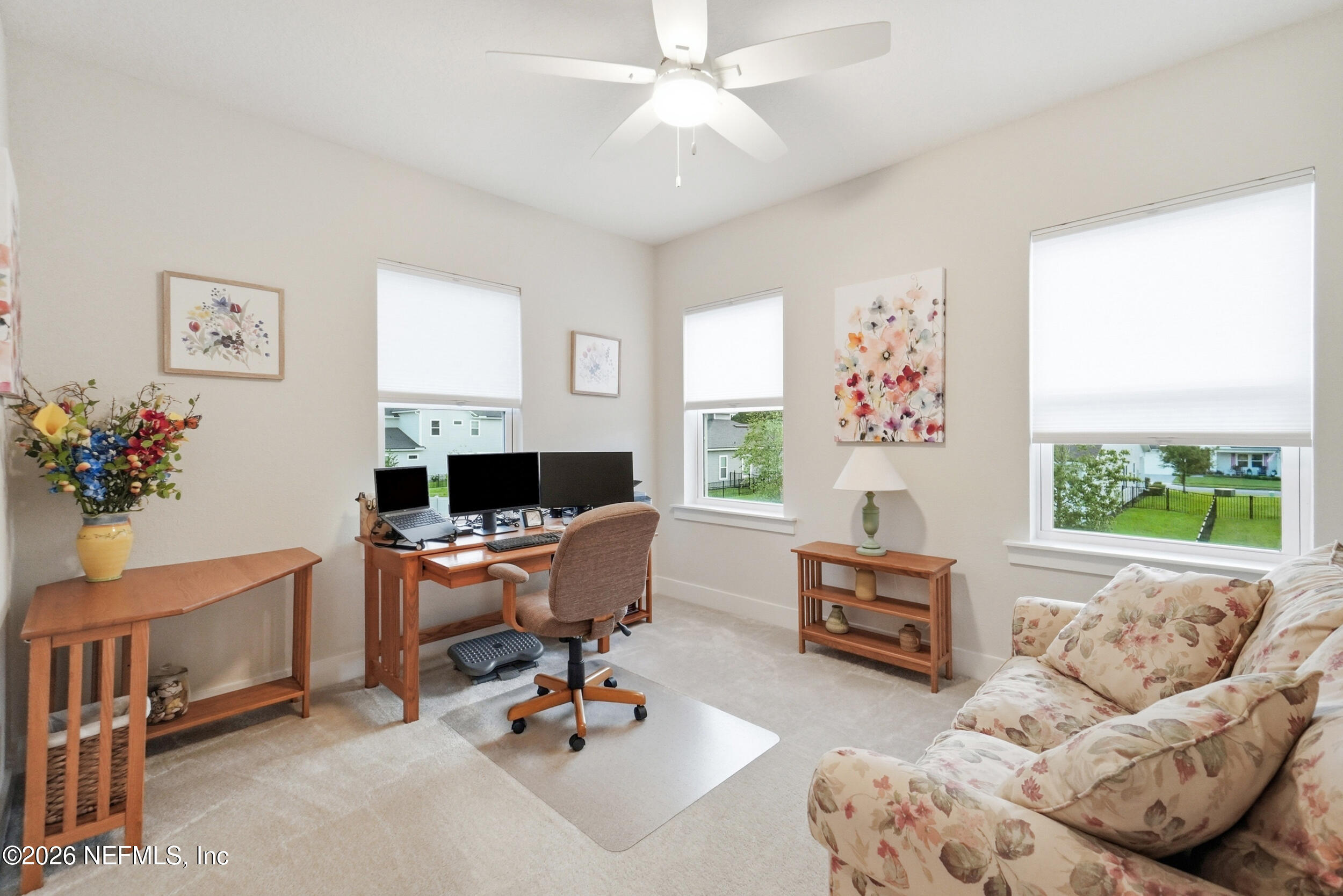 34 Red Rock Lane St. Johns, FL 32259 - Photo 39 of 71 a living room with furniture and a large window