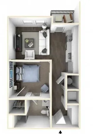 $1,215 | 301 Memorial Drive Southeast, Unit 275220, Atlanta, GA 30312