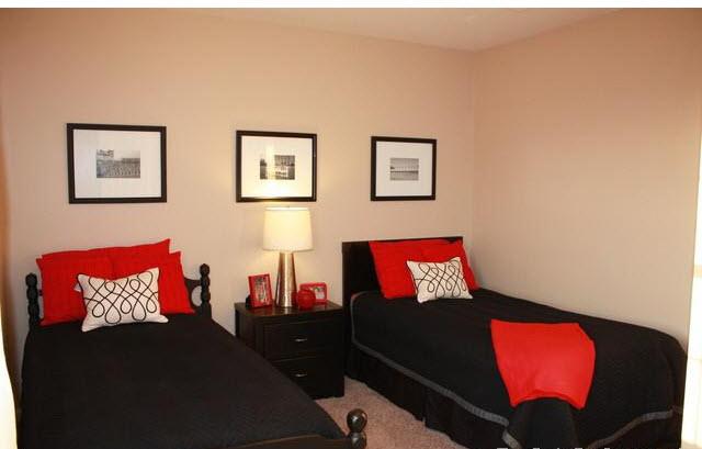 1606 Harrison Way Spring Hill, TN 37174 - Photo 16 of 18 Bedroom 3 looks over the back