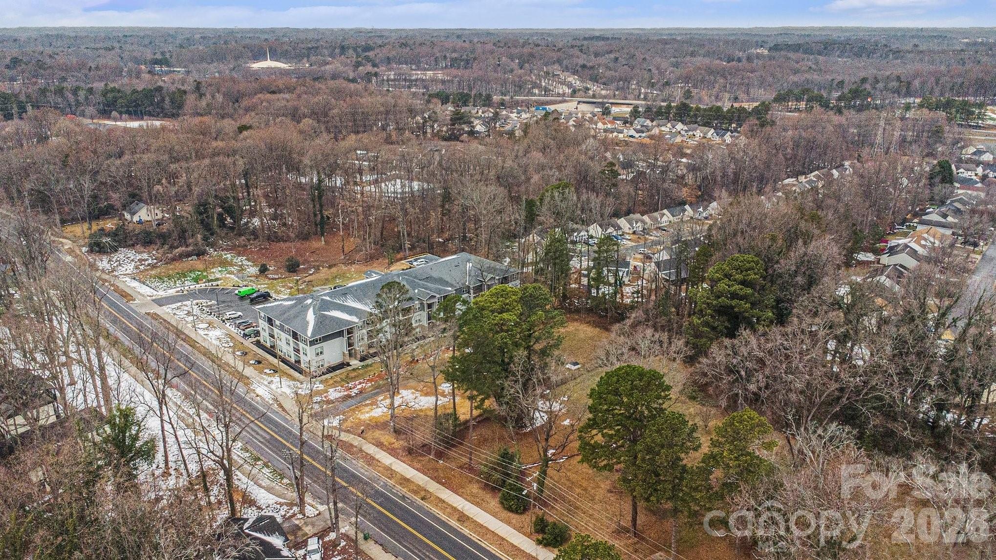 500 Tom Hunter Road Charlotte, NC 28213 - Photo 15 of 24 an aerial view of residential houses with outdoor space
