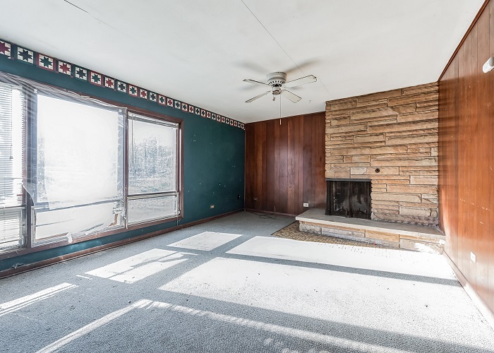1001 Oak Lane Algonquin, IL 60102 - Photo 18 of 26 a view of an empty room with a fireplace and a window