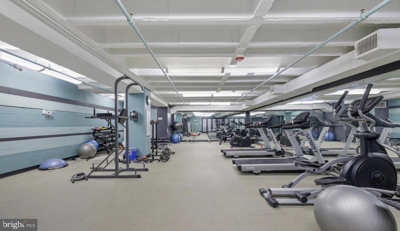 1101 3rd Street Southwest, Unit 709 Washington, DC 20024 - Photo 22 of 28 Onsite Gym
