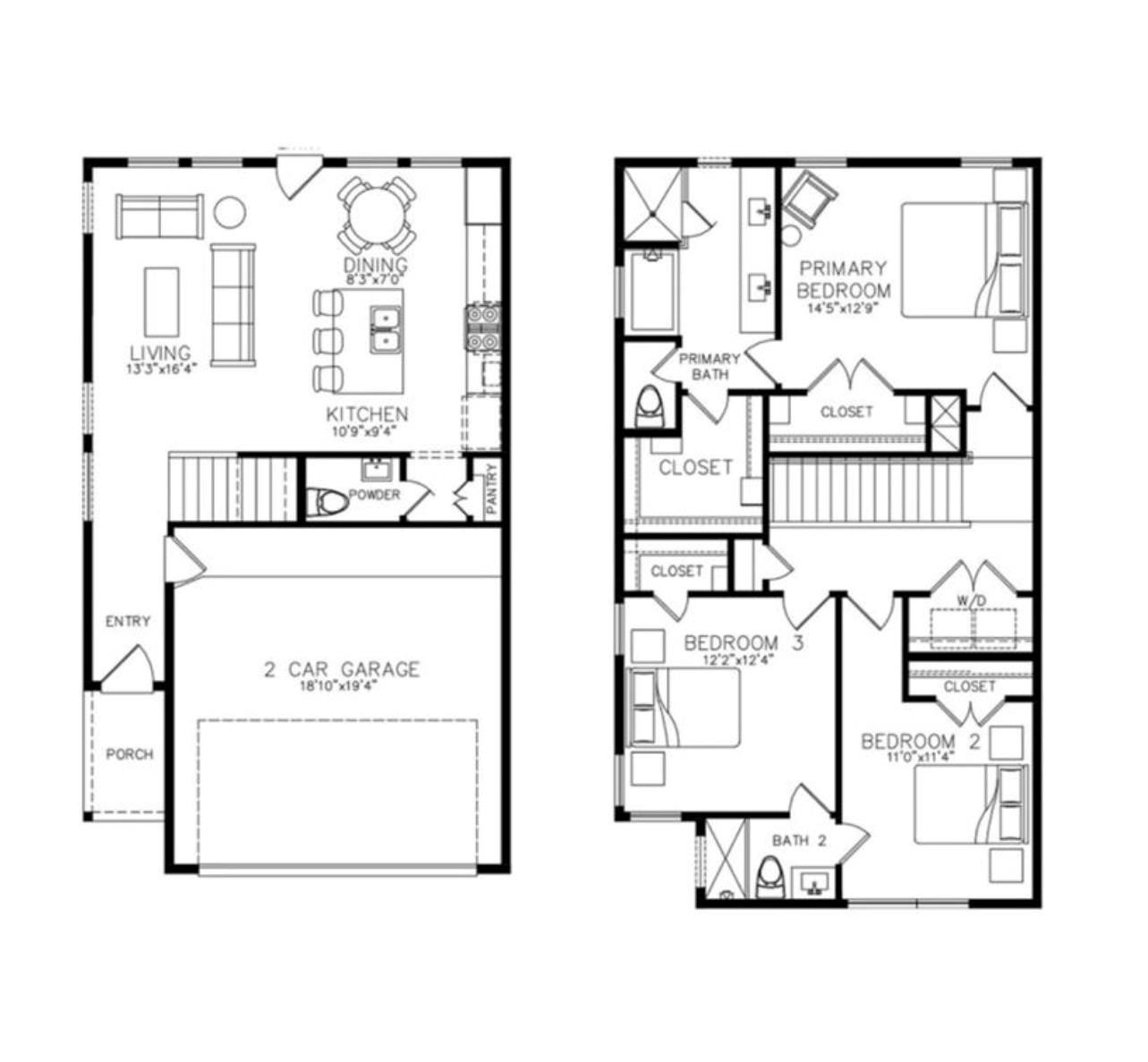 602 Thornton Road, Unit C Houston, TX 77018 - Photo 16 of 16 Floorplan