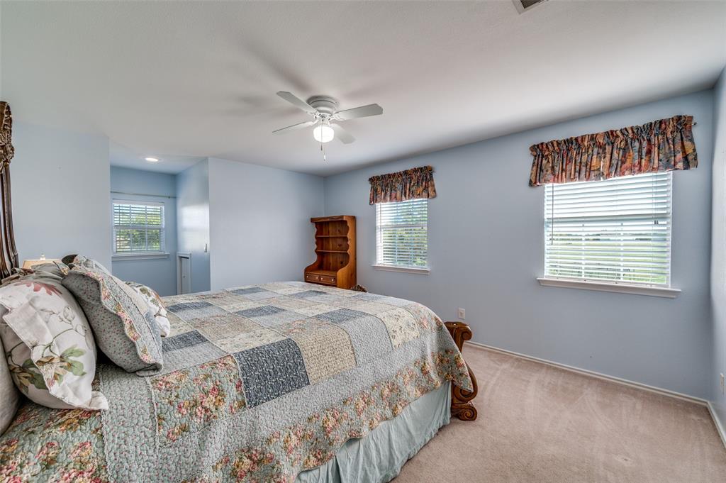 7889 County Road 134 Celina, TX 75009 - Photo 17 of 36 a bedroom with a large bed and a window