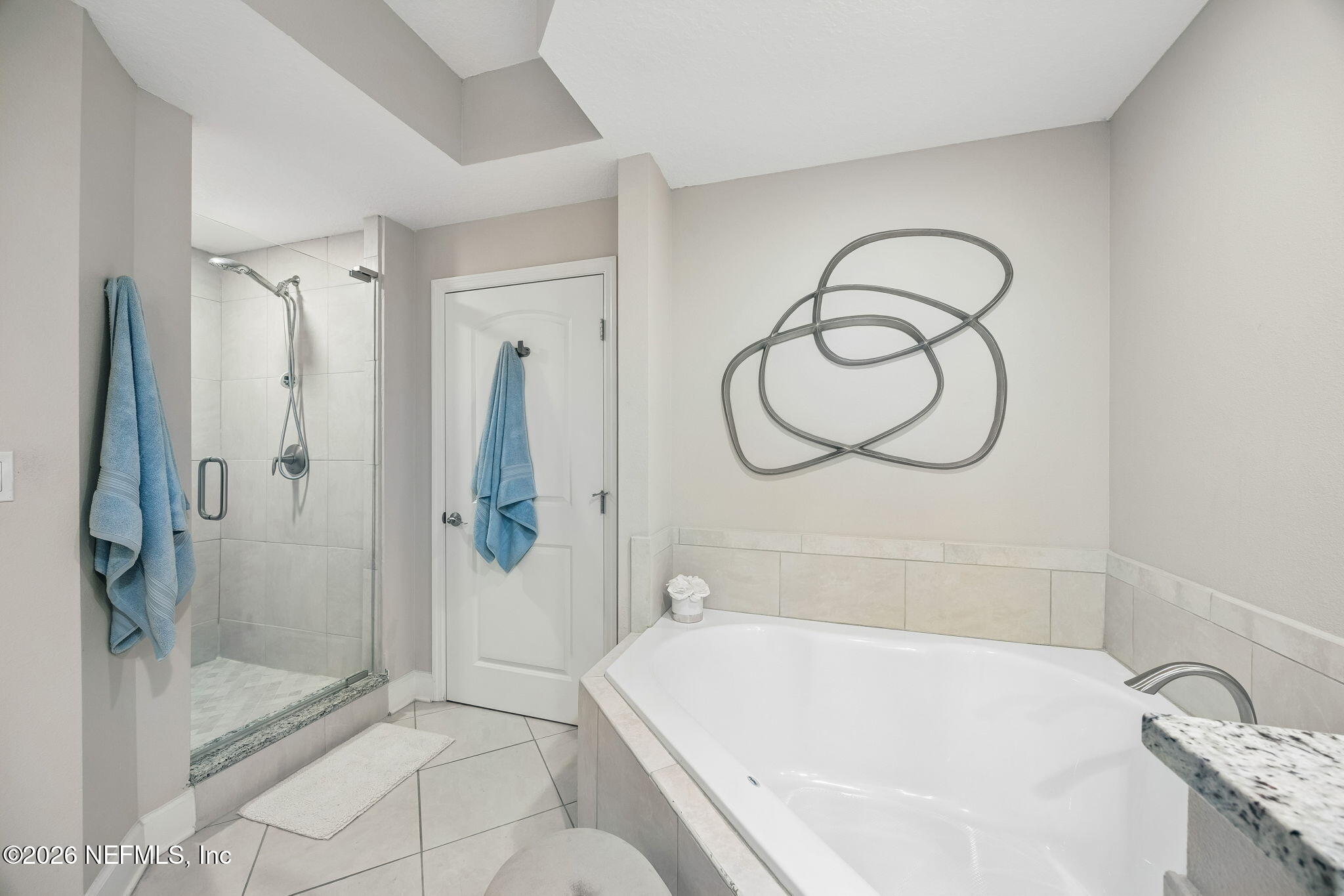 3958 Baymeadows Road, Unit 2503 Jacksonville, FL 32217 - Photo 22 of 61 Walk-In Shower and Soaking Tub