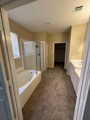 a view of walk in closet