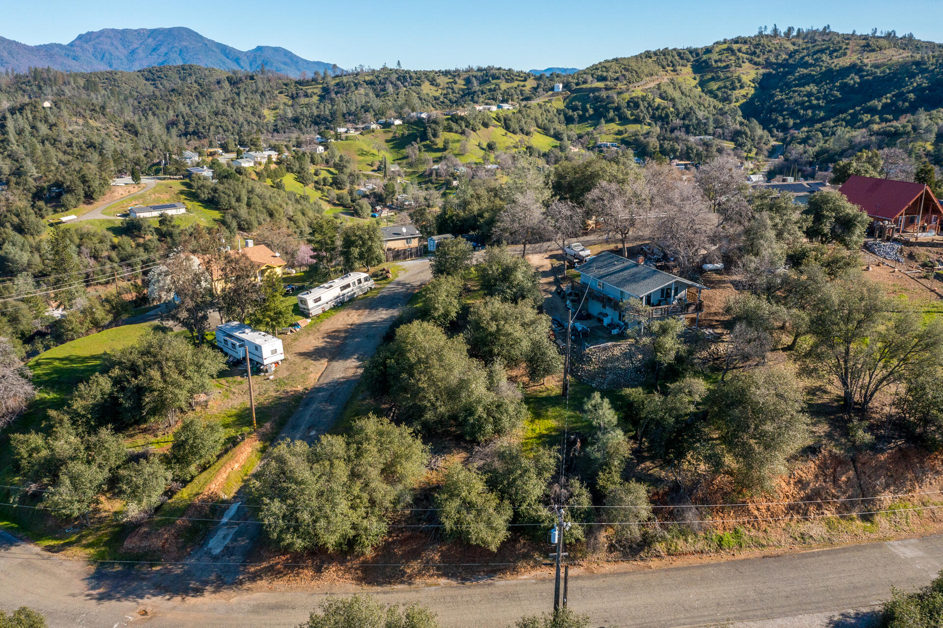 22195 Loop Drive Redding, CA 96003 - Photo 5 of 6 an aerial view of residential house and outdoor space