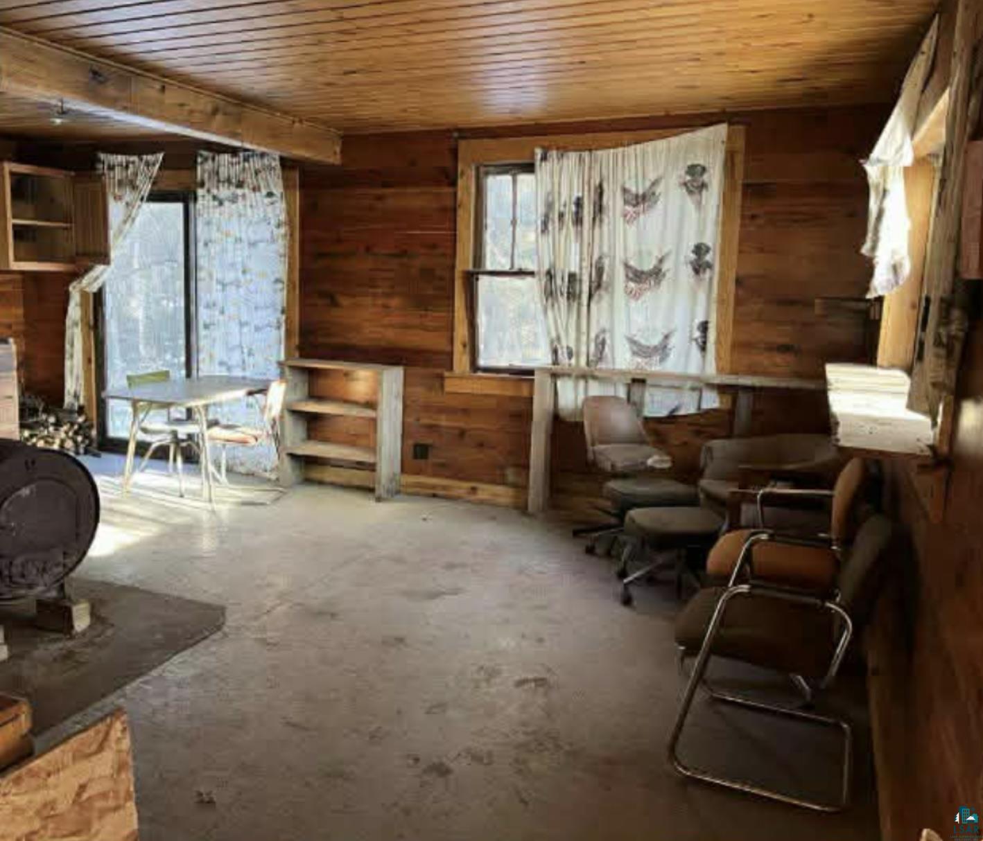 9426 Cramer Road Finland, MN 55603 - Photo 36 of 47 Sitting room with wood ceiling and wood walls