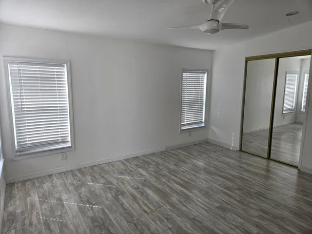 wooden floor in an empty room