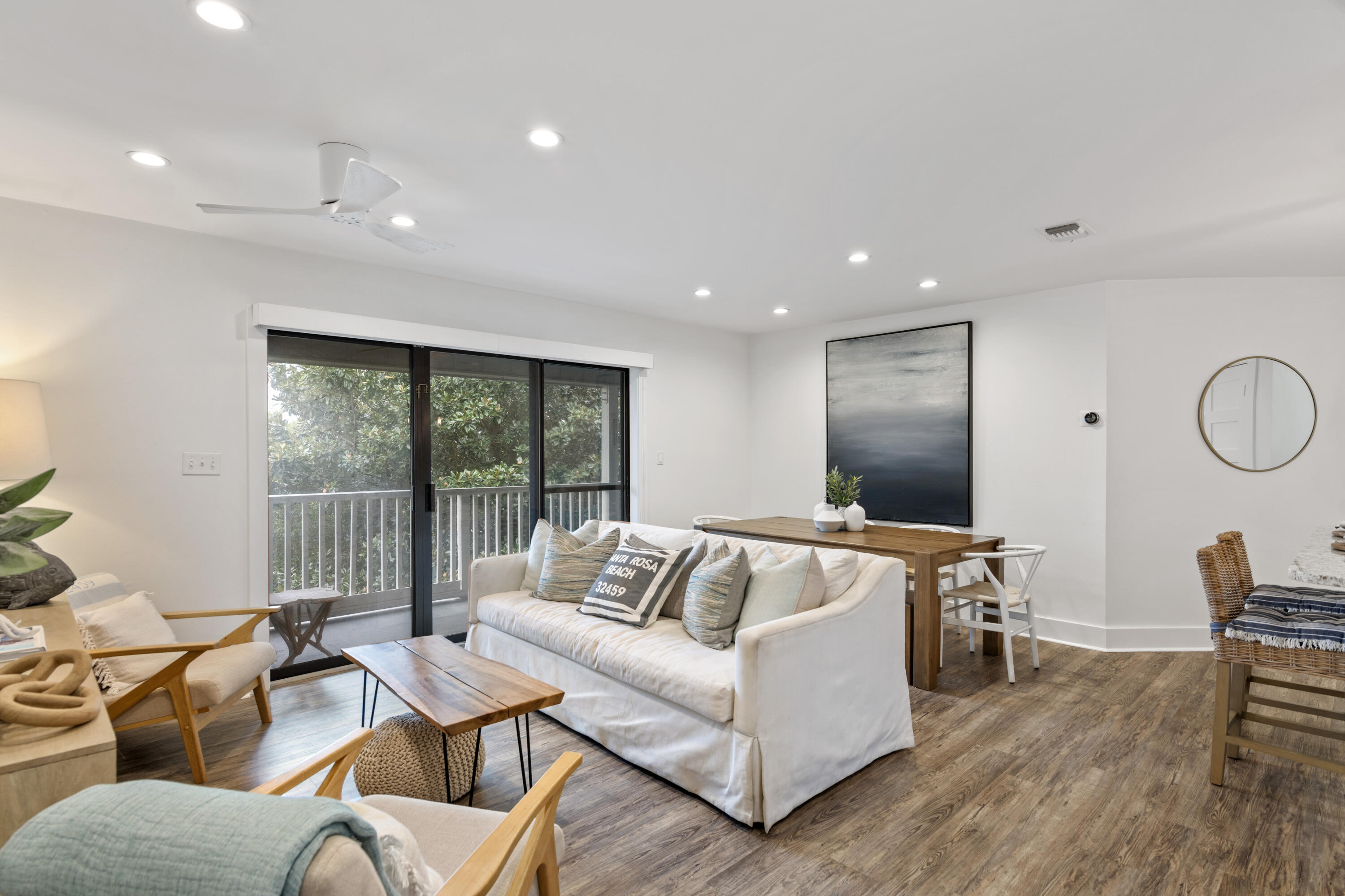 3799 East County Highway 30A, Unit F13 Santa Rosa Beach, FL 32459 - Photo 1 of 30 a living room with furniture and a large window