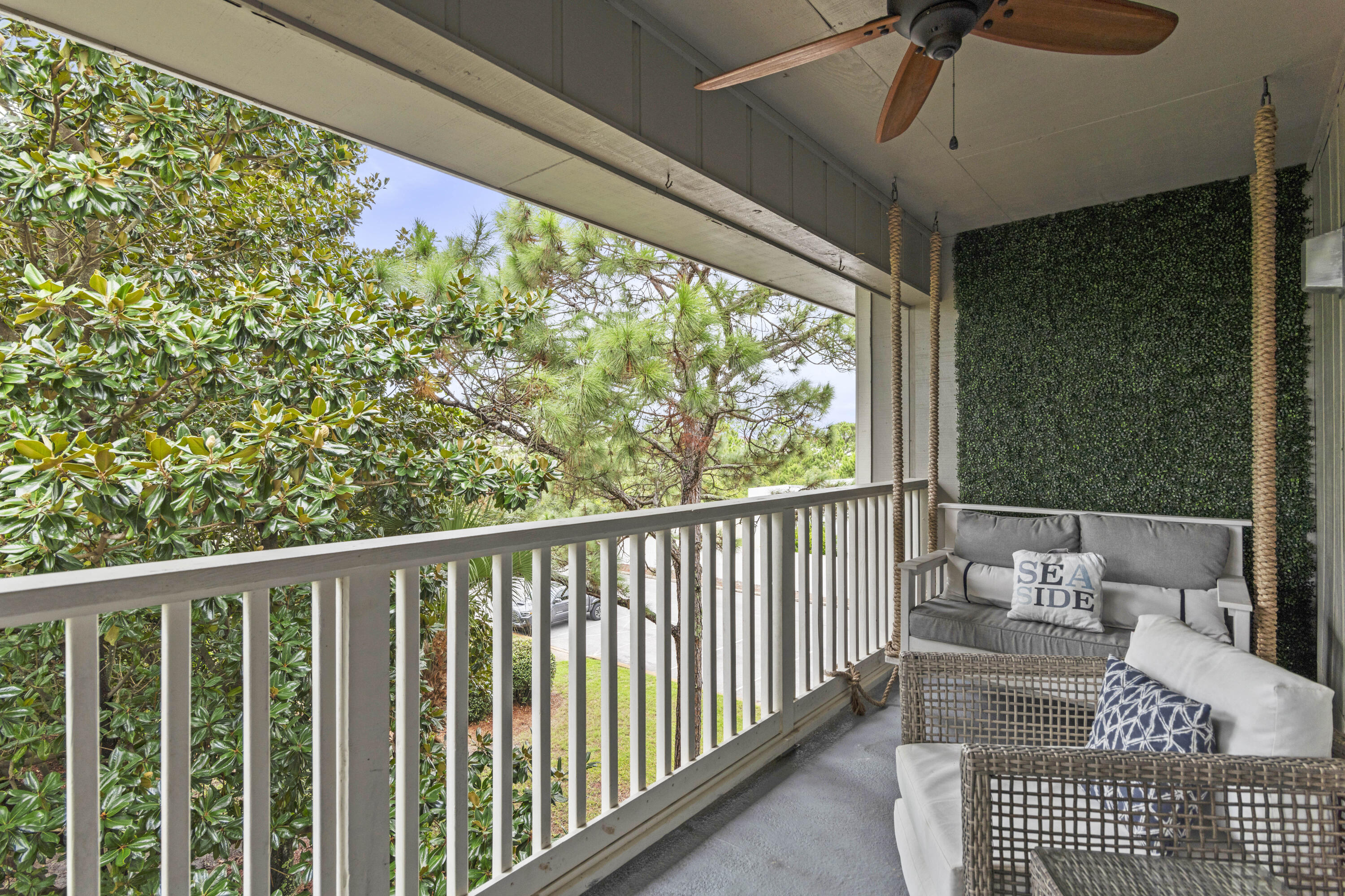 3799 East County Highway 30A, Unit F13 Santa Rosa Beach, FL 32459 - Photo 24 of 30 a view of balcony with furniture