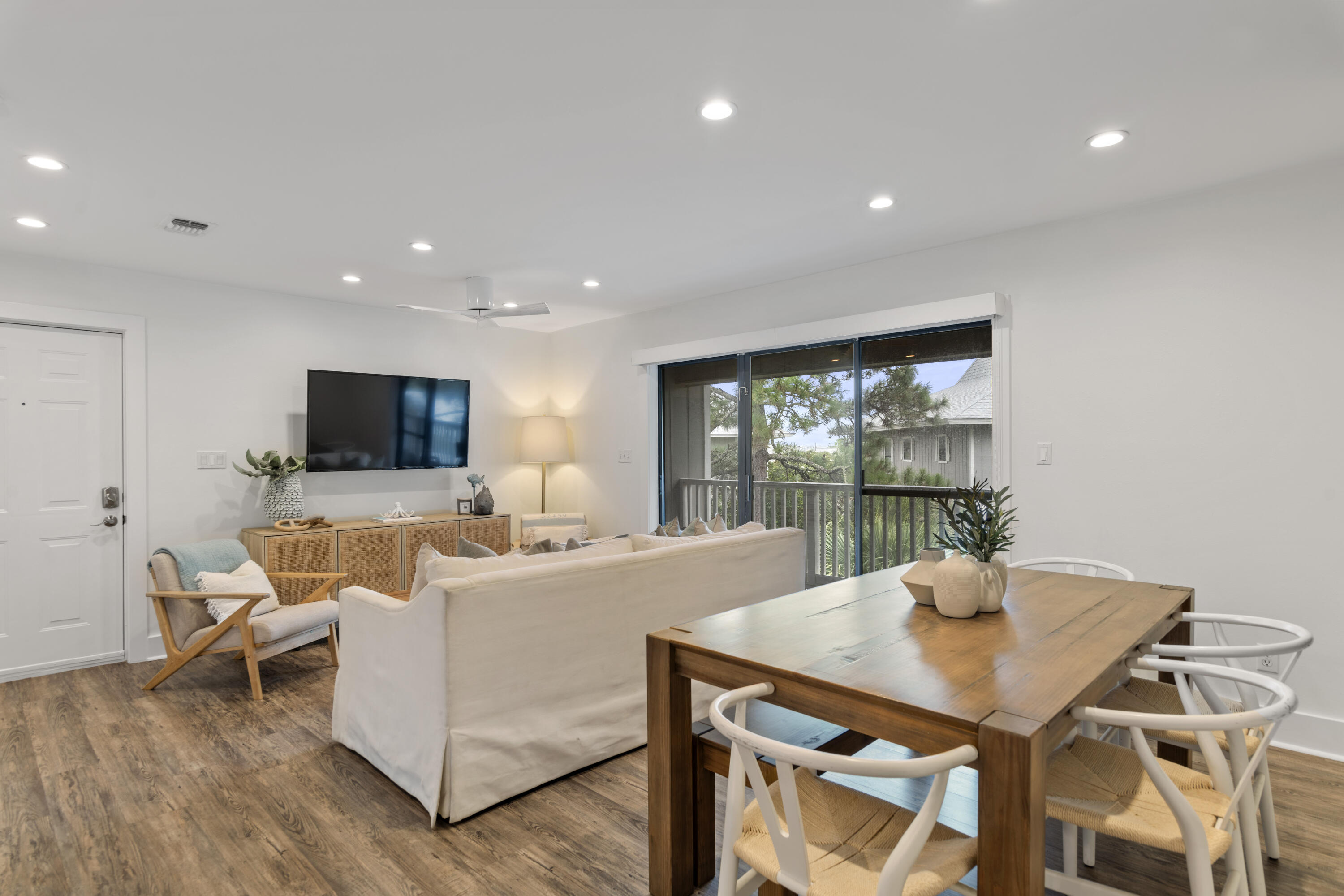 3799 East County Highway 30A, Unit F13 Santa Rosa Beach, FL 32459 - Photo 4 of 30 a view of a dining room with furniture window and outside view
