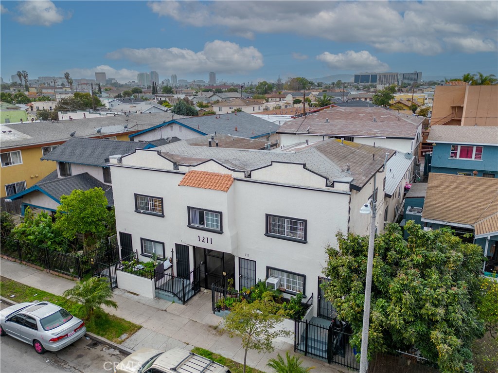 1211 Hoffman Avenue Long Beach, CA 90813 - Photo 8 of 33 an aerial view of a house with garden