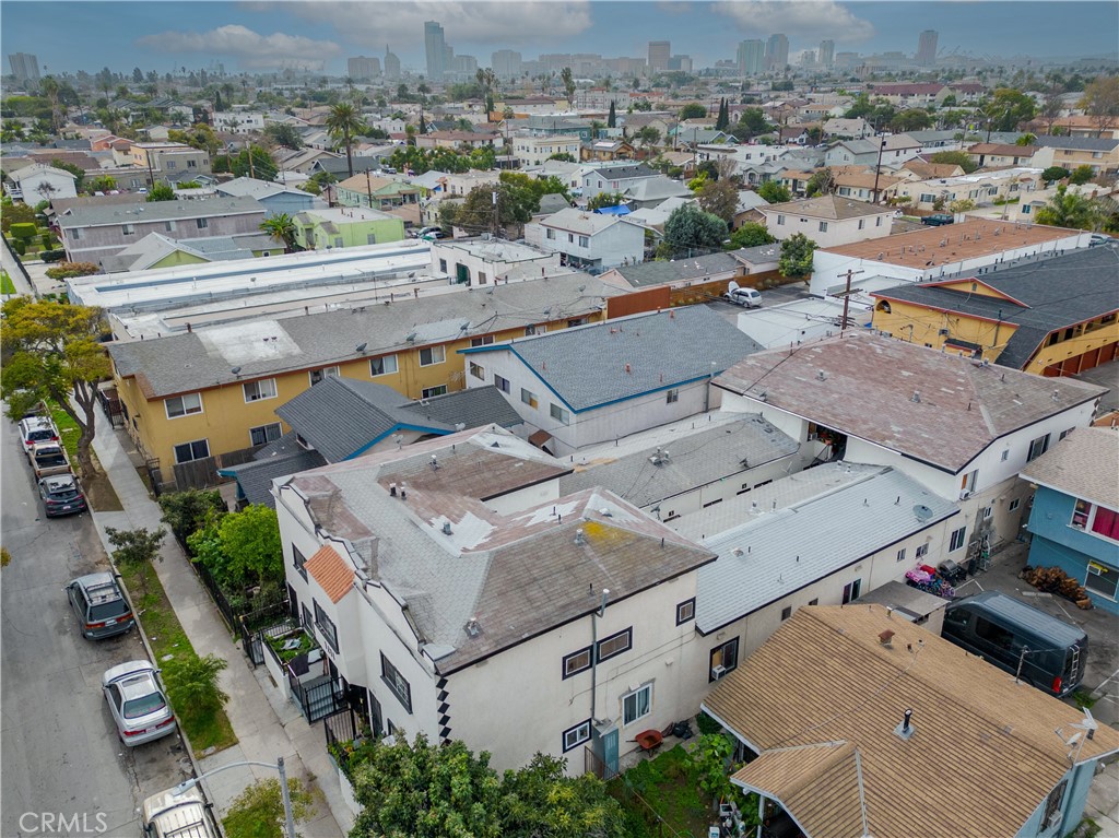 1211 Hoffman Avenue Long Beach, CA 90813 - Photo 10 of 33 an aerial view of a city with lots of residential buildings