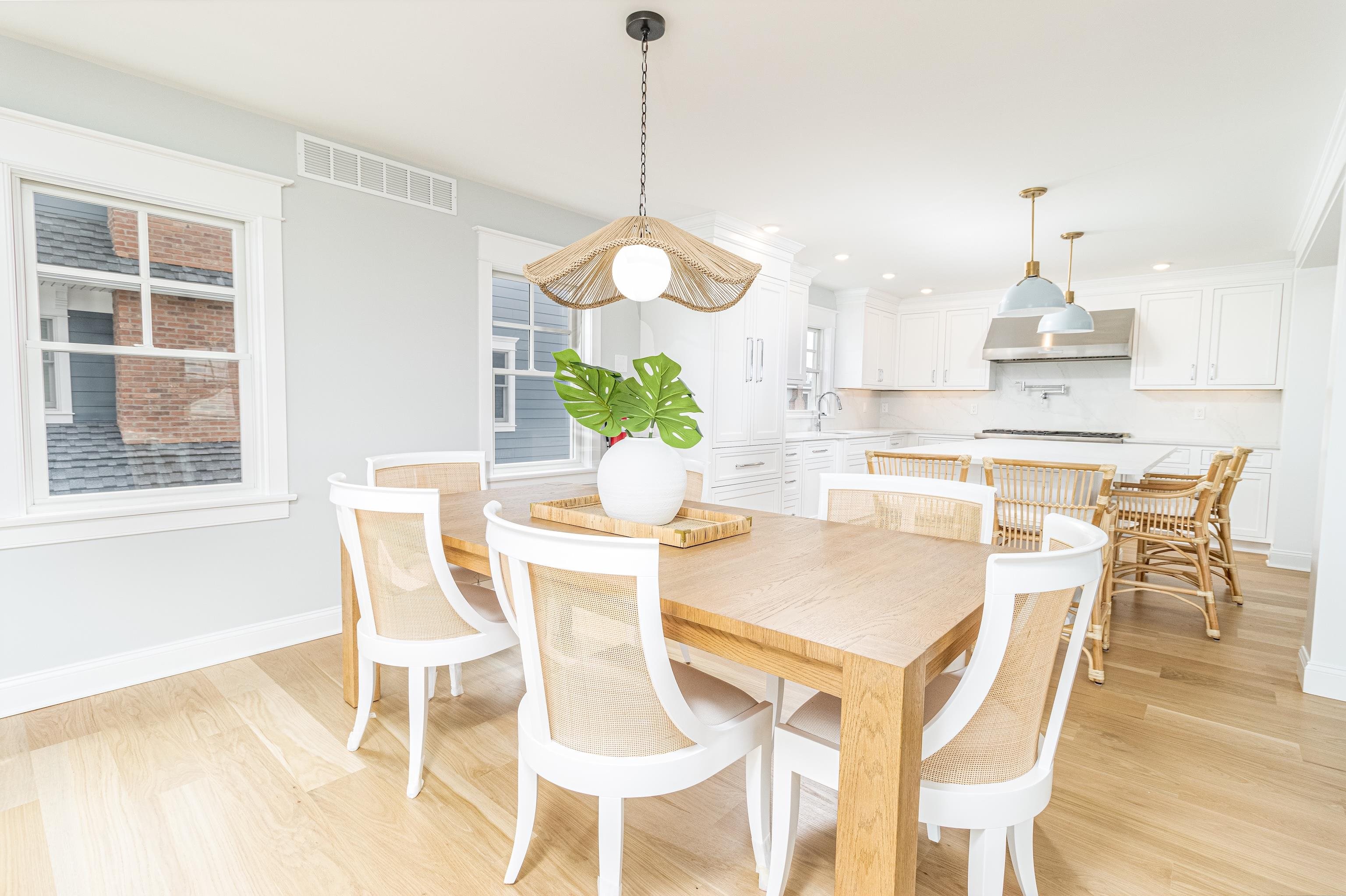 188 33rd Avalon, NJ 08202 - Photo 22 of 36 a view of a dining room with furniture a chandelier and wooden floor