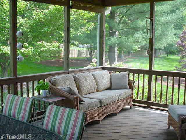 3511 Stancliff Road Clemmons, NC 27012 - Photo 14 of 16 Screened Porch.