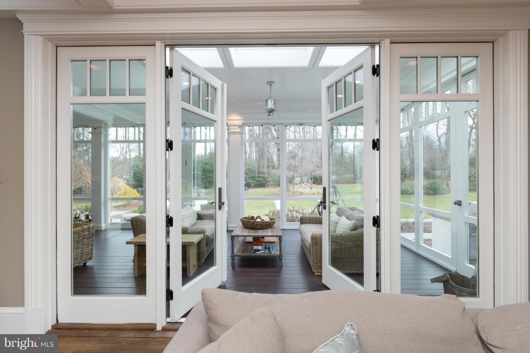 9727 Avenel Farm Drive Potomac, MD 20854 - Photo 13 of 30 Screened-In Porch from Family Room