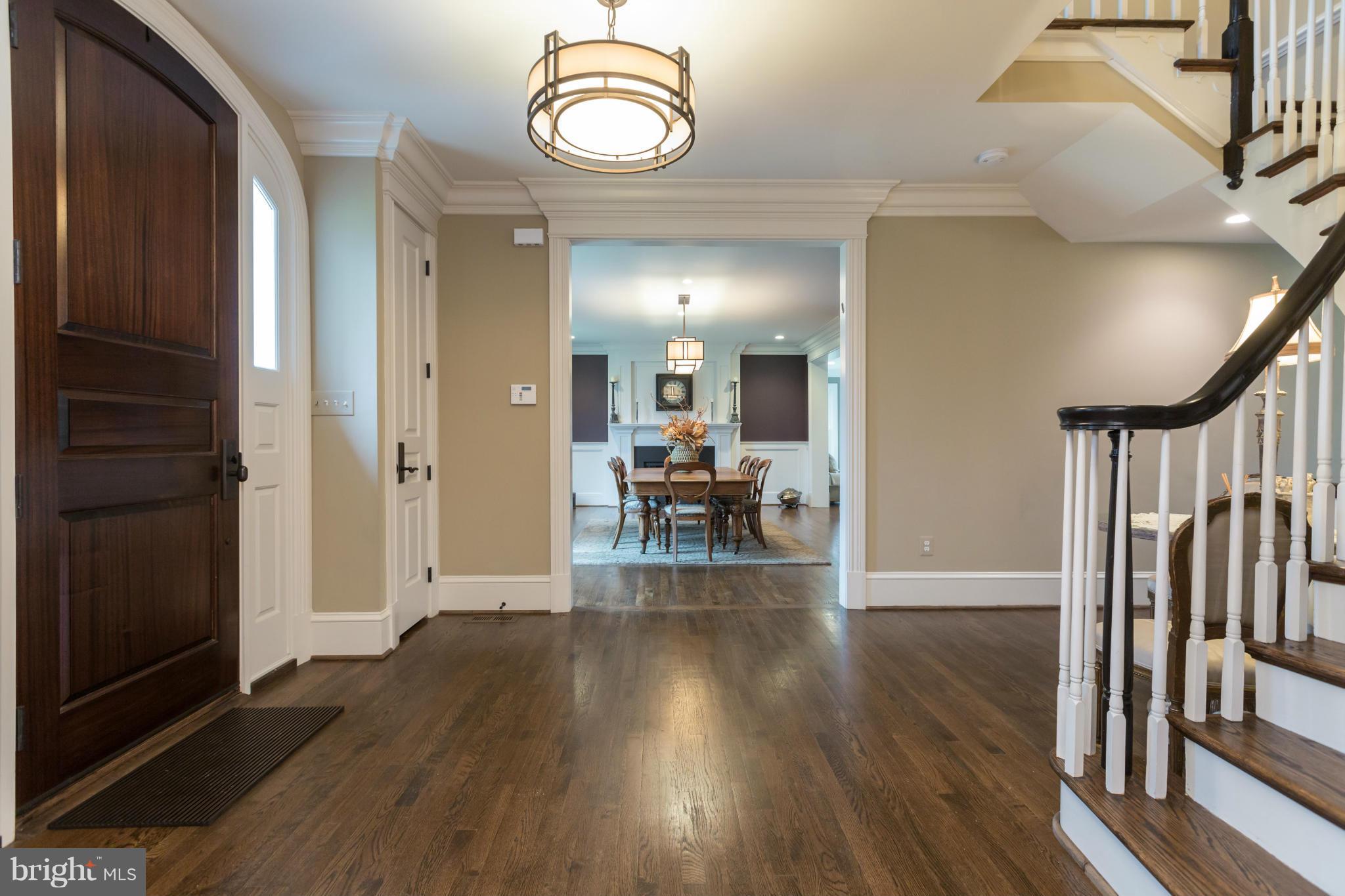 9727 Avenel Farm Drive Potomac, MD 20854 - Photo 3 of 30 Foyer with Curved Staircase