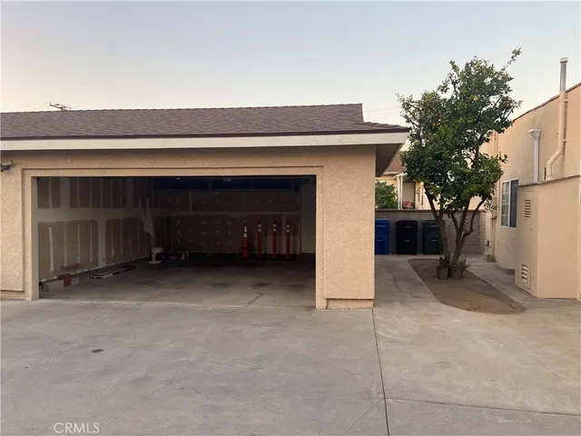 a view of a house with a door