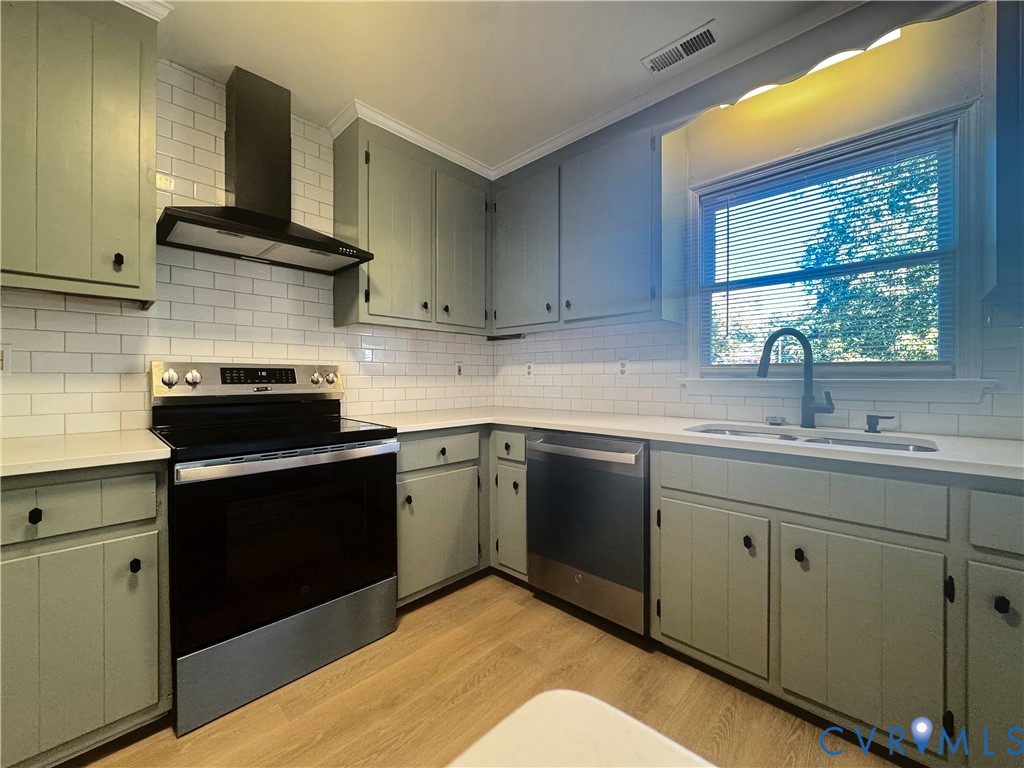 1706 Hungary Road Henrico, VA 23228 - Photo 4 of 28 a kitchen with a sink and cabinets