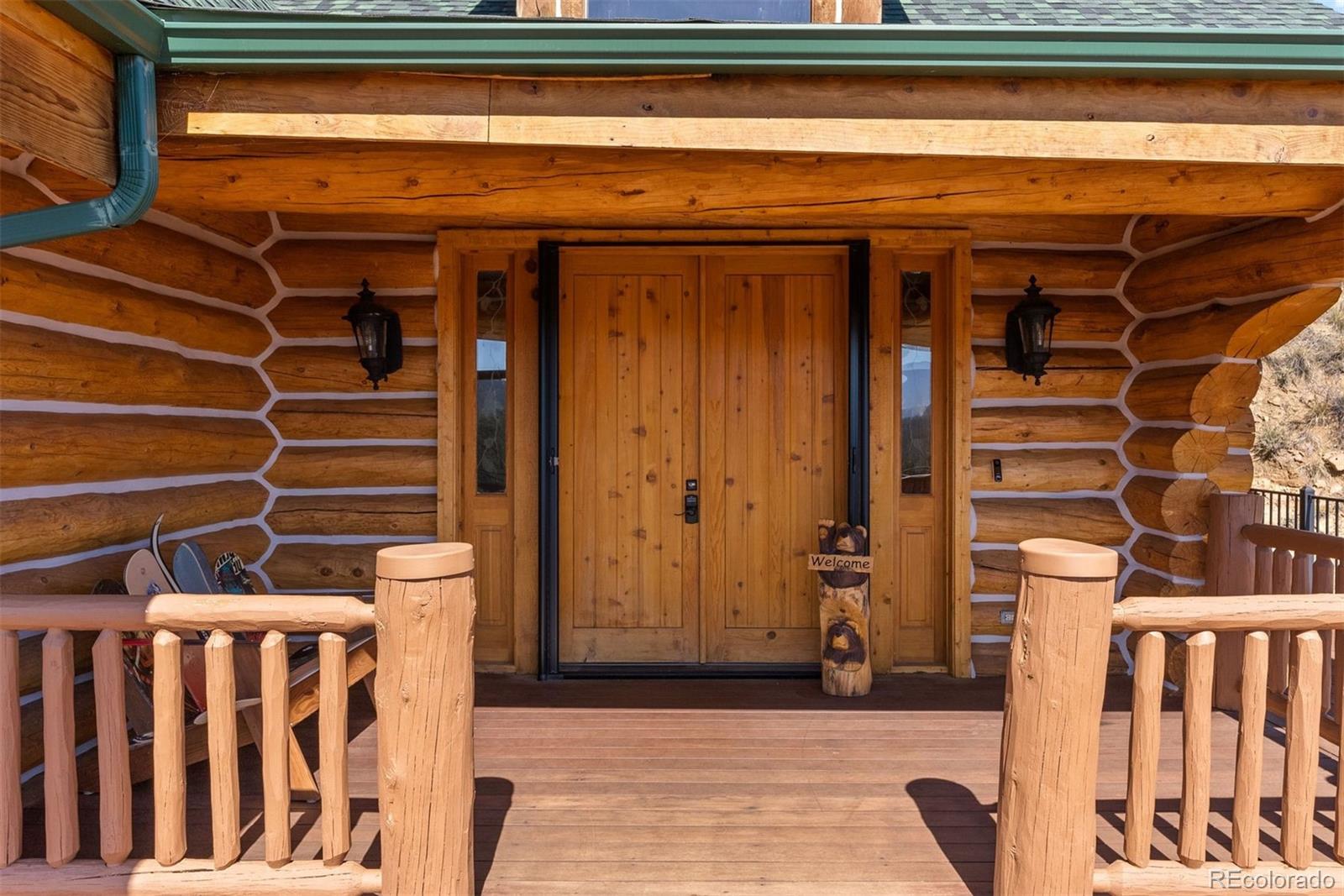 217 North Hill Drive Bailey, CO 80421 - Photo 2 of 49 a view of wooden door