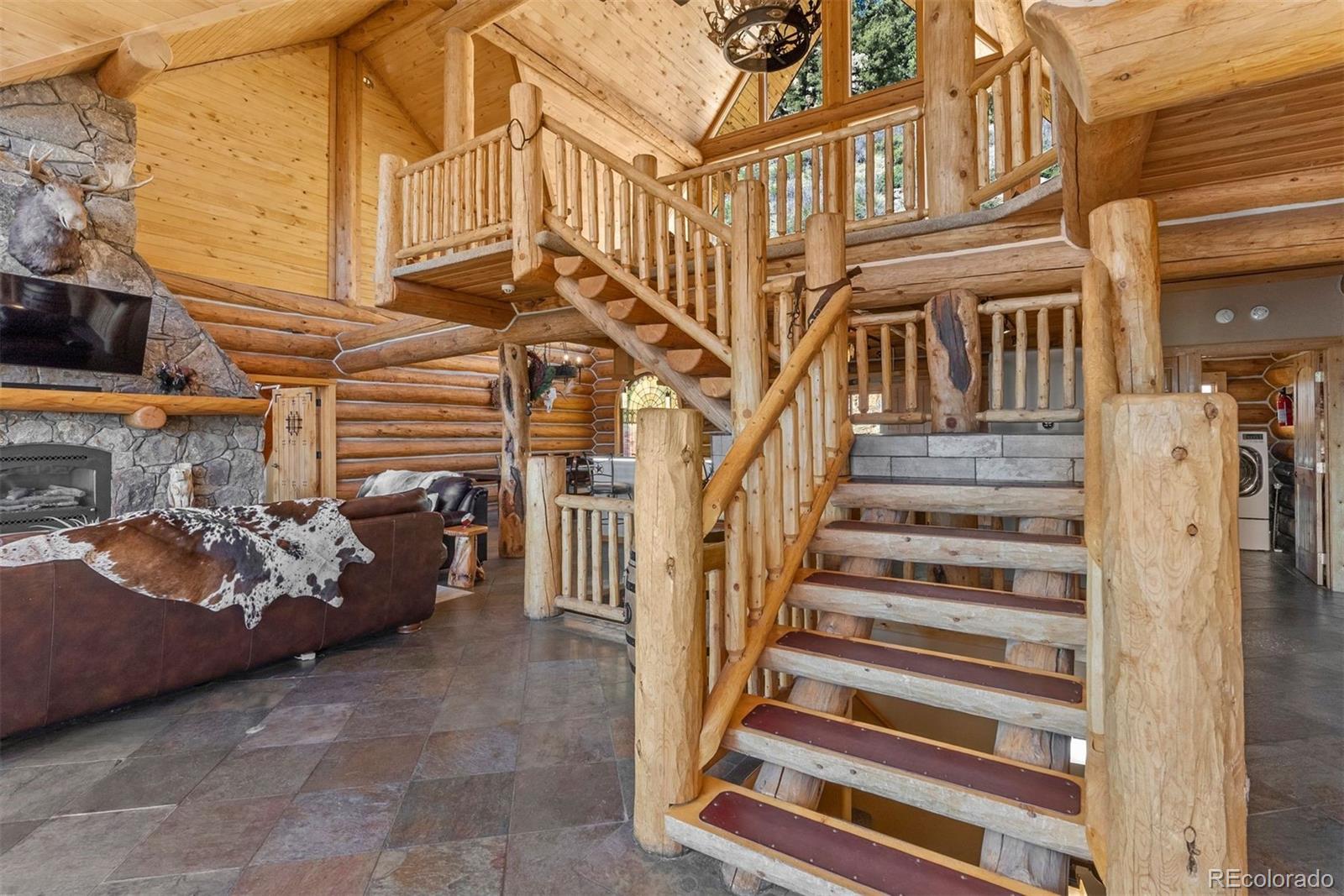 217 North Hill Drive Bailey, CO 80421 - Photo 26 of 49 a view of a car park in front of a building