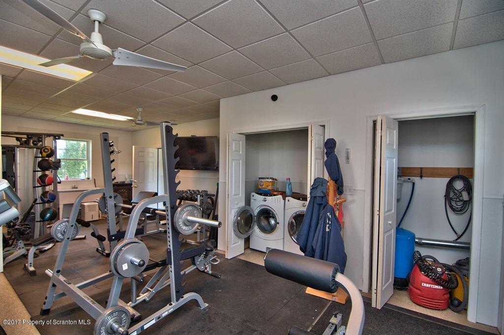2325 Aberdeen Road Moscow, PA 18444 - Photo 19 of 43 a view of a room with gym equipment