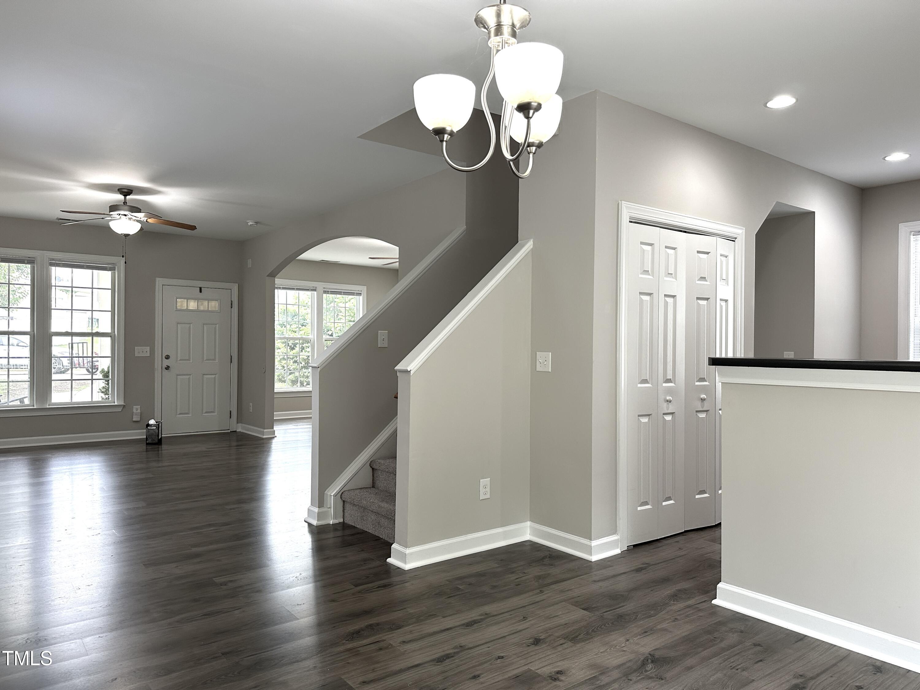 3847 Pin Oak Road Raleigh, NC 27604 - Photo 6 of 22 a view of a livingroom with wooden floor
