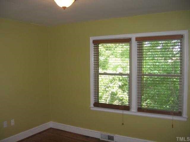 1826 Forest Road Durham, NC 27705 - Photo 10 of 12 The second bedroom is bright. Wired for cable and phone, it could serve as an spacious office or guest room. Lots of natural light flood this room.