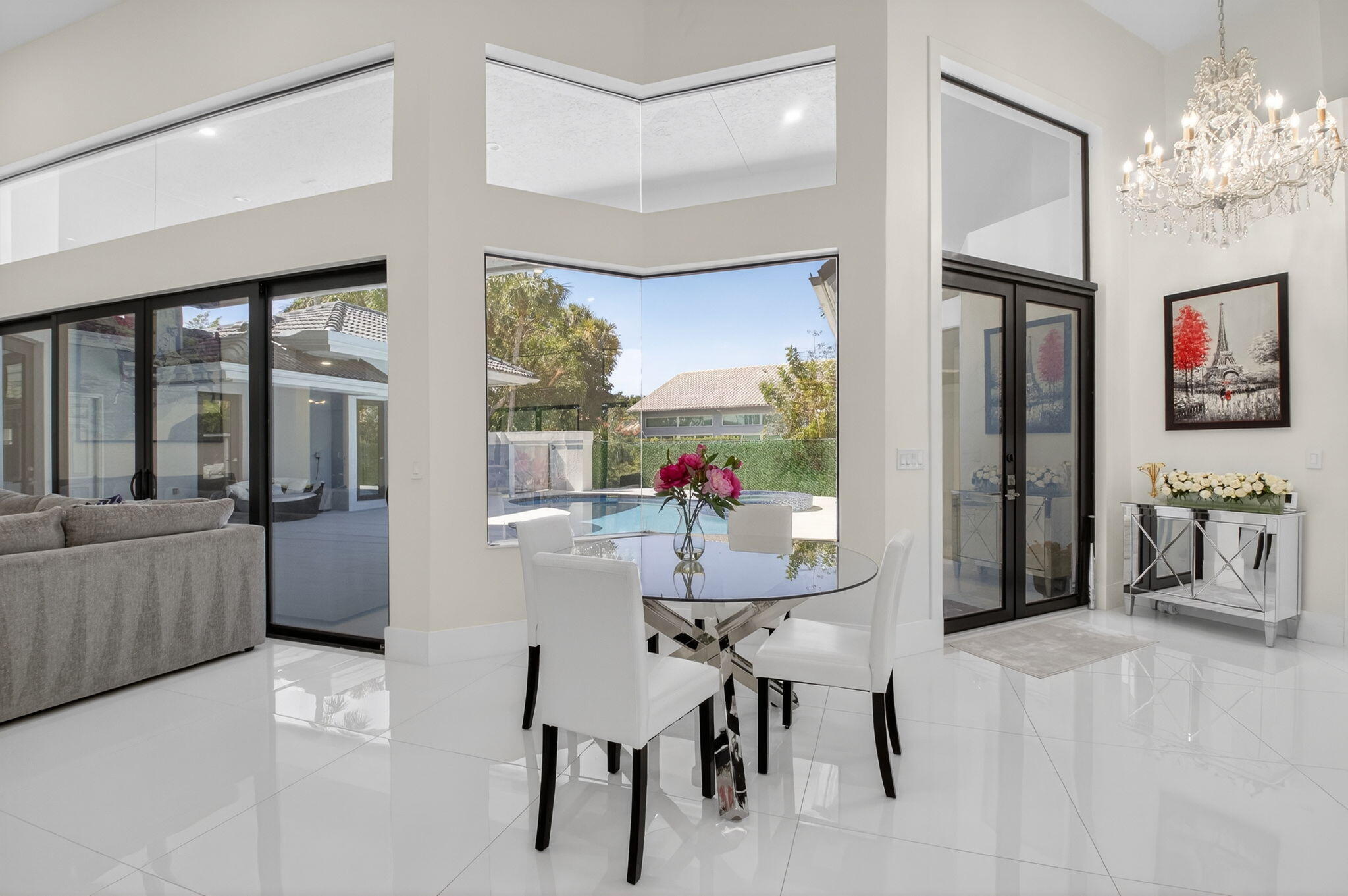 7075 Siena Court Boca Raton, FL 33433 - Photo 22 of 50 a view of a livingroom with furniture window and outside view
