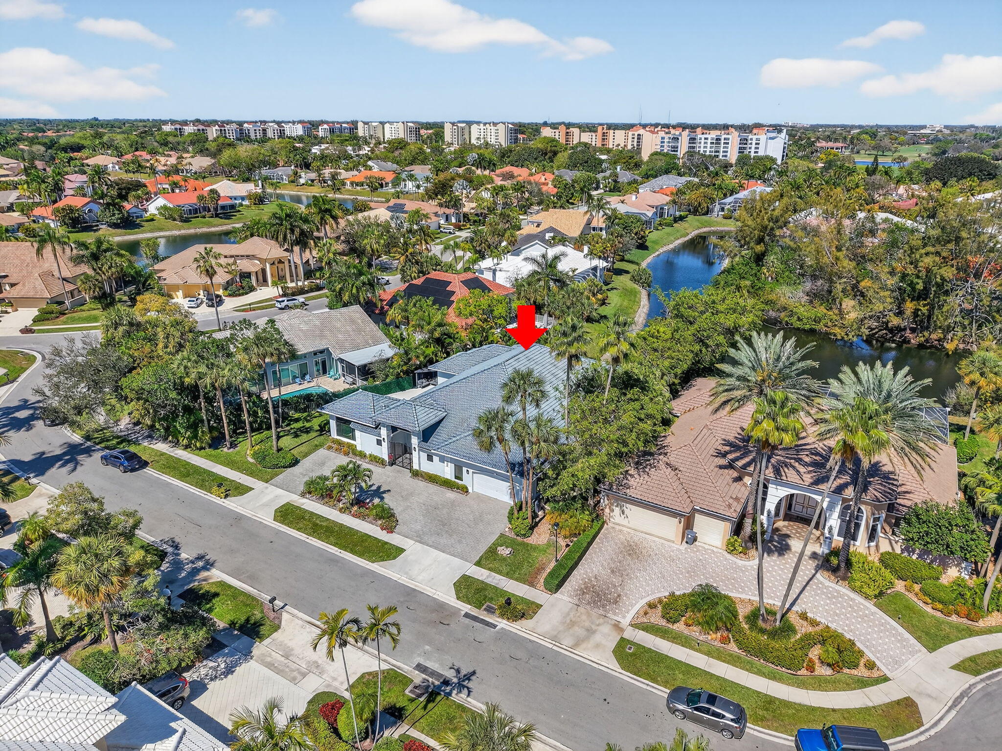 7075 Siena Court Boca Raton, FL 33433 - Photo 50 of 50 an aerial view of residential houses with outdoor space