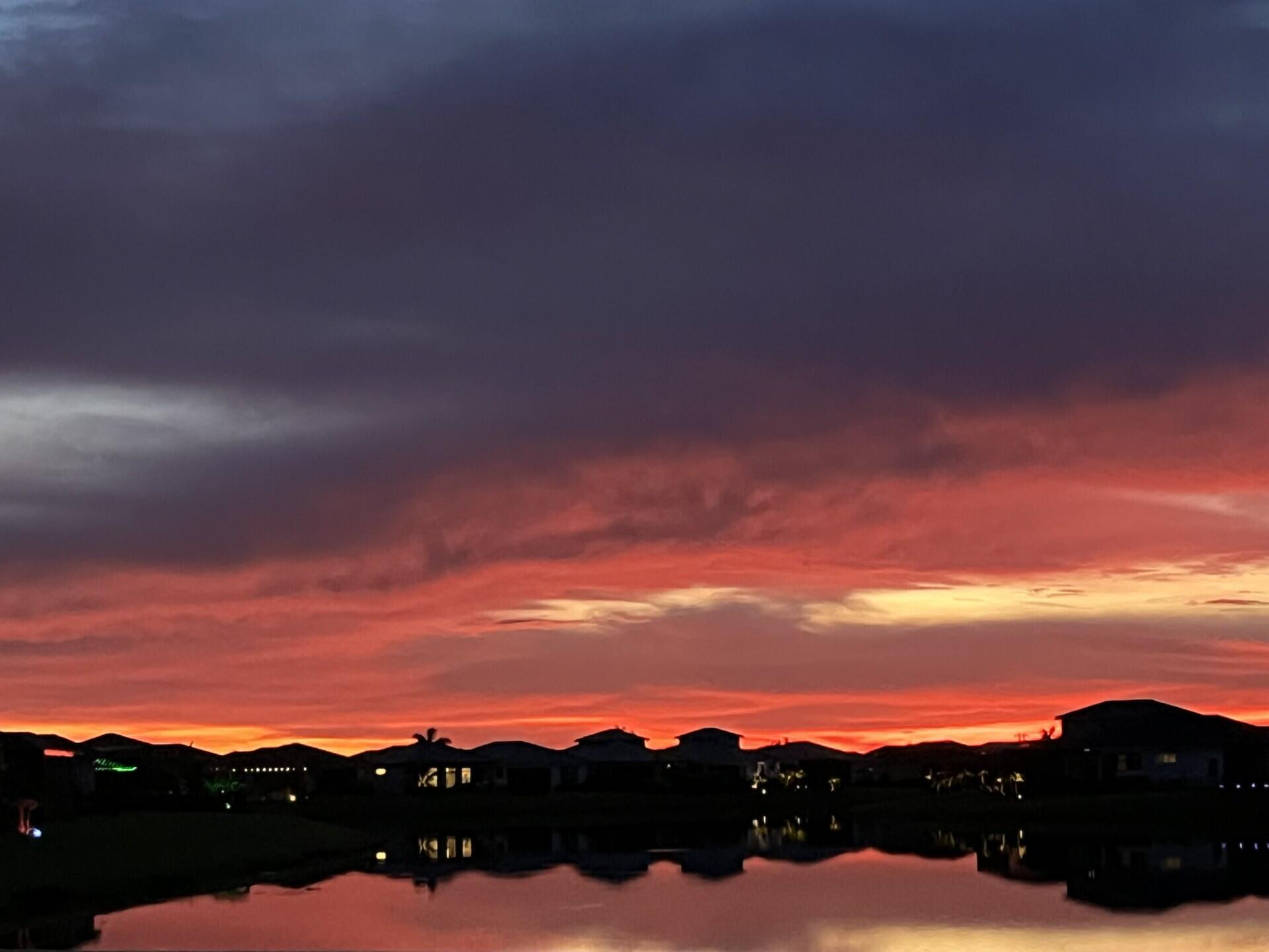 9242 Southwest Pepoli Way Port St. Lucie, FL 34987 - Photo 48 of 71 a view of sunset