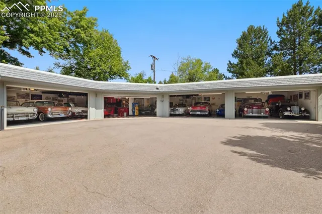 a room with lots of storage and utility room