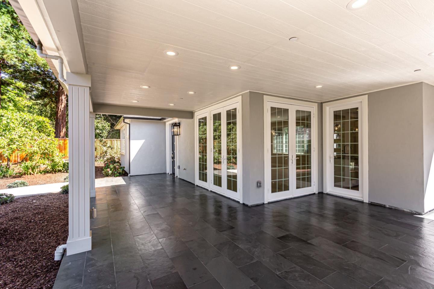 11 A Cowell Lane Atherton, CA 94027 - Photo 33 of 35 a view of an entryway with wooden floor and door