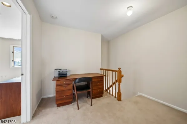 a view of workspace with furniture