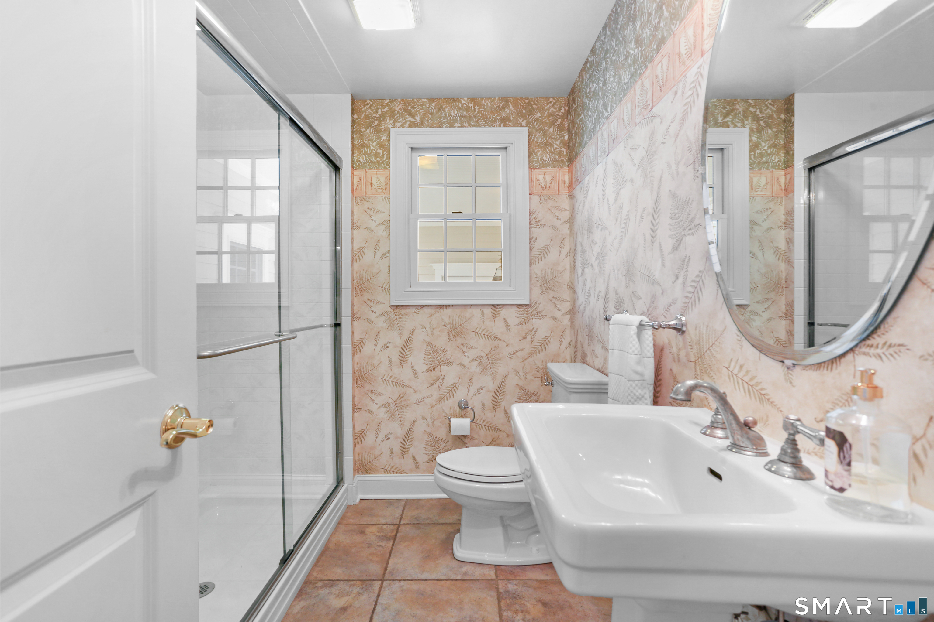 4041 Redding Road Fairfield, CT 06824 - Photo 20 of 38 Full bath on the first floor.