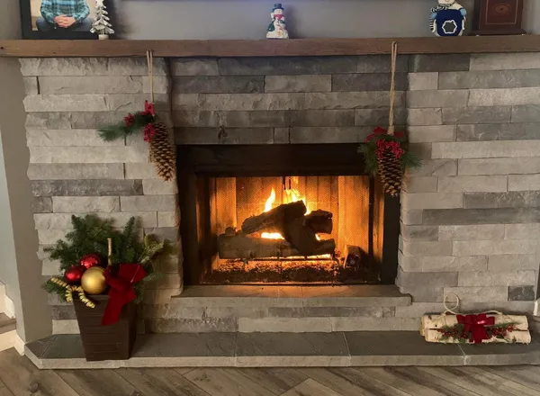 a view of a door of the house