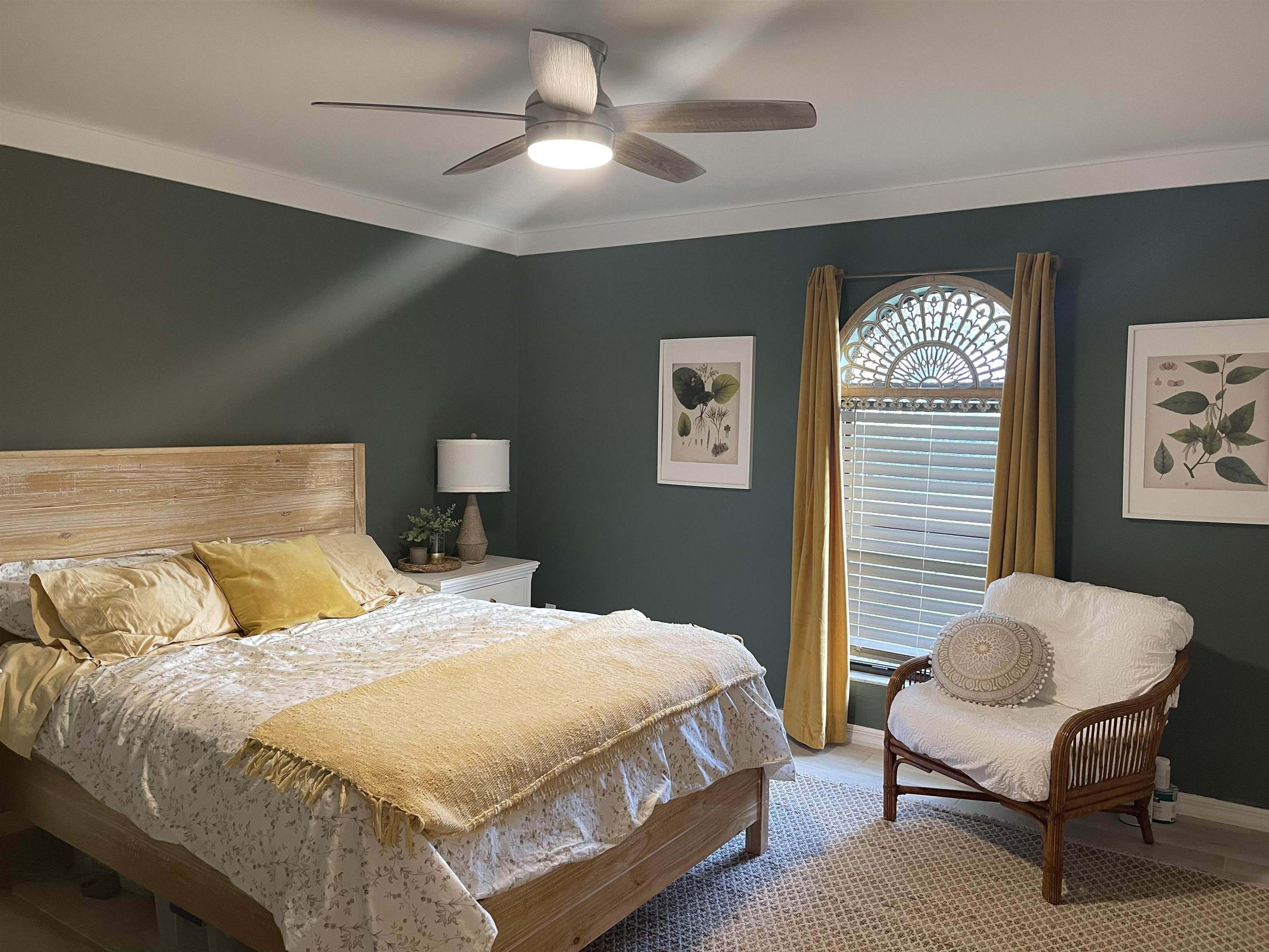 147 Swallow Road St. Augustine, FL 32086 - Photo 16 of 26 a bedroom with a bed and a chair